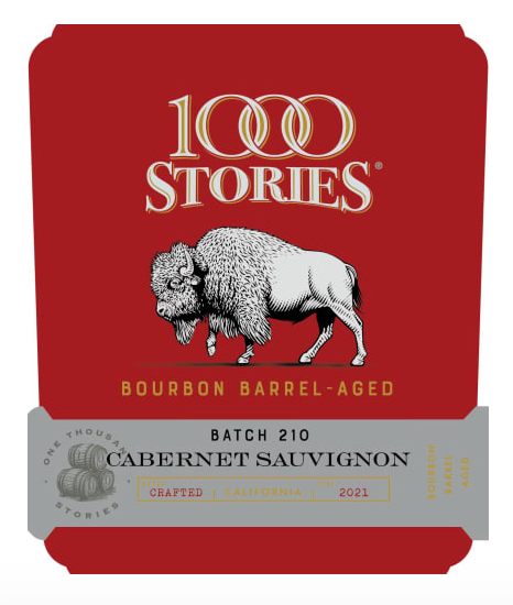 1000 Stories Prospector's Proof Bourbon Barrel Aged Cabernet Sauvignon 2021