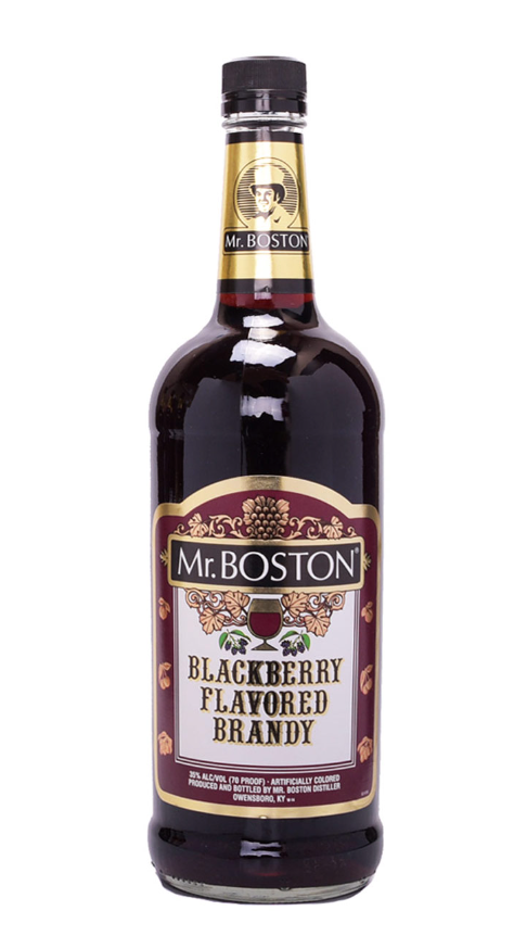 Mr. Boston Blackberry Flavored Brandy 1L at Lighthouse Liquors