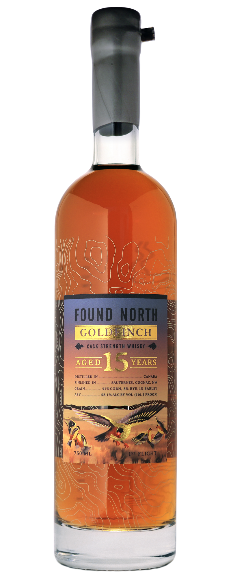 Found North Goldfinch First Flight Whiskey .750