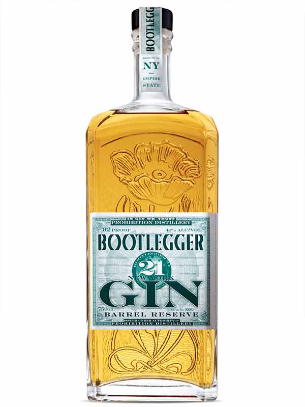 Bootlegger NY Craft Barrel Reserve Gin 750ml
