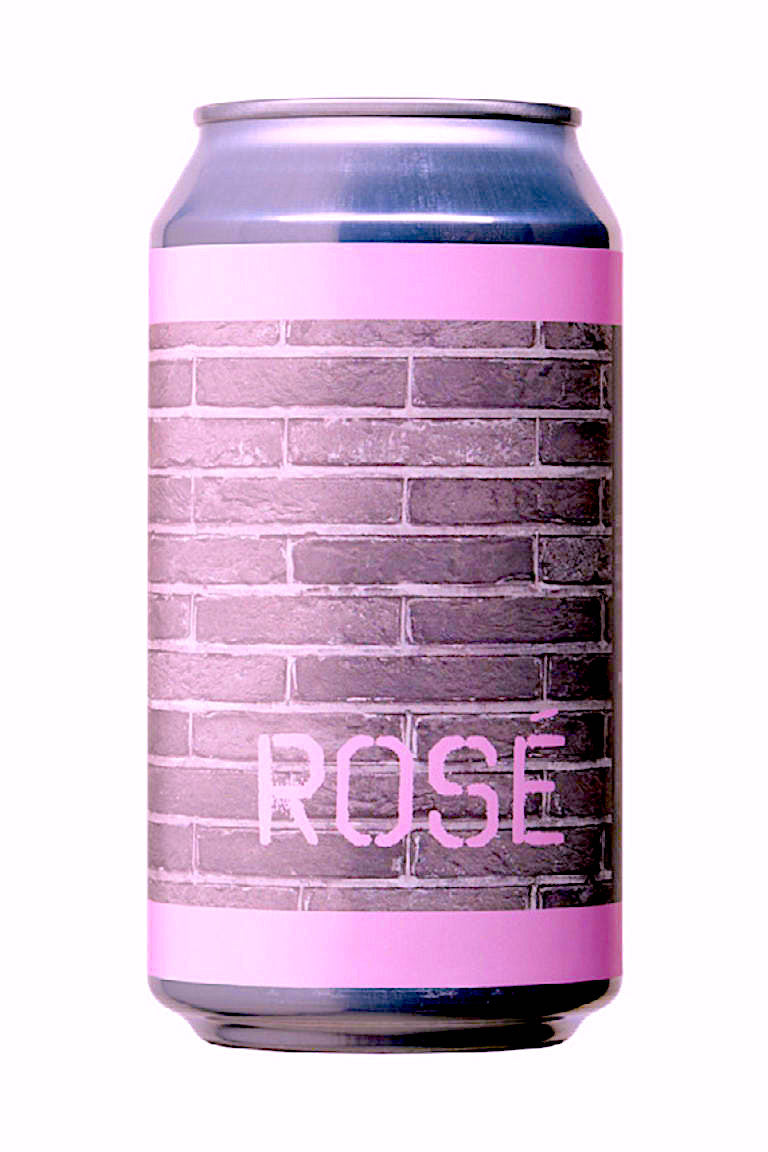 brick and mortar California rose 375ml can
