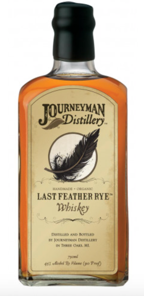 Journeyman Last Feather Rye Whiskey 90 Proof 750ml