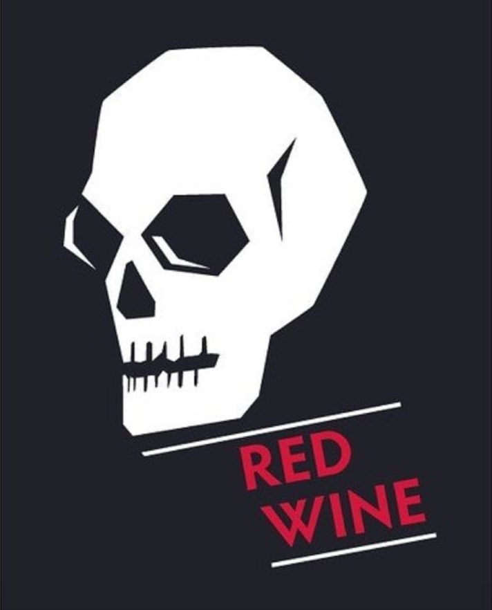 Skull Red Wine 2021