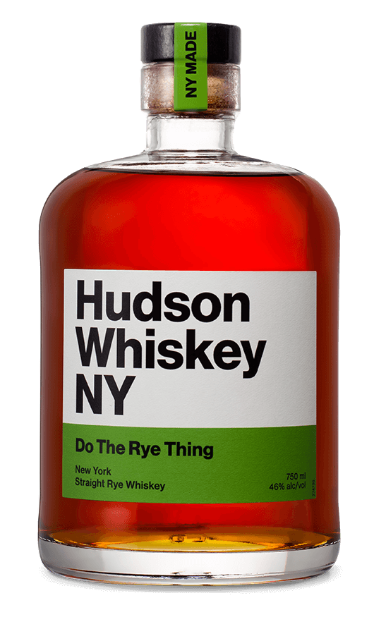 Hudson Whiskey NY: Do The Rye Thing Straight Rye Whiskey 750ml