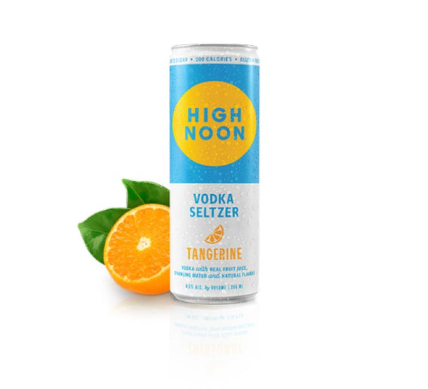 High Noon Tangerine Vodka and Soda 355ml can