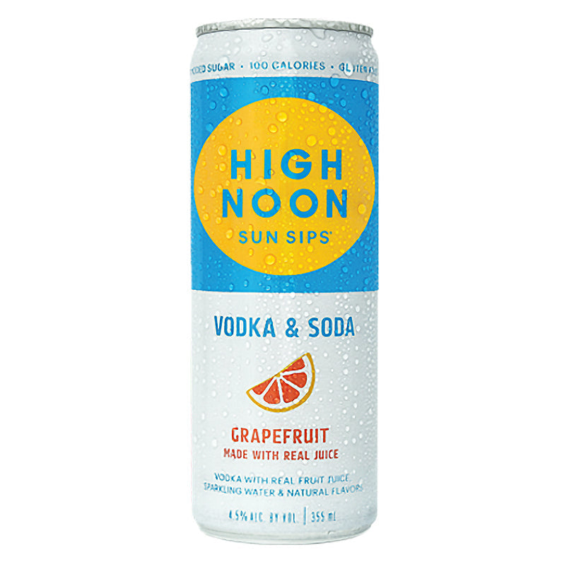 High Noon Grapefruit Vodka Soda 355ml Can
