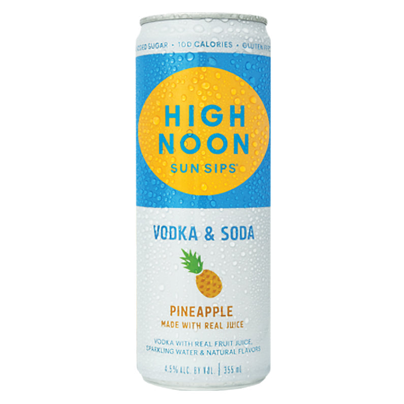 High Noon Spirits Pineapple Vodka & Soda 355ml at Lighthouse Liquors