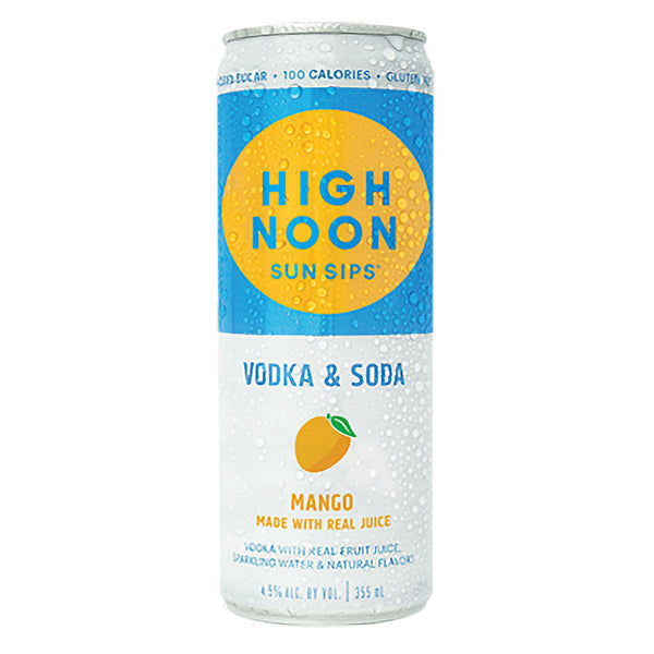 High Noon Mango Vodka & Soda 355ml Can