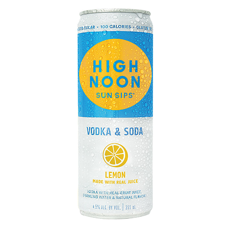 High Noon Lemon Vodka & Soda 355ml Can