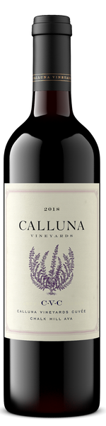 Calluna Chalk Hill, Calluna Vineyards Cuvee 2018