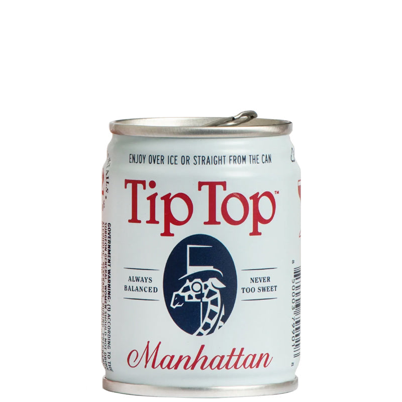 Tip Top Cocktails 62 Proof Manhattan 100ml Can
