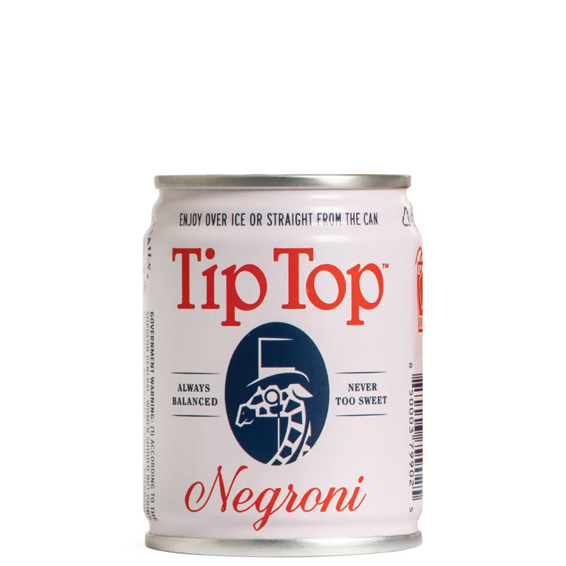 Tip Top Cocktails 52 Proof Negroni 100ml Can