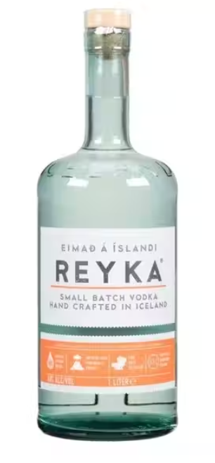 Reyka Small Batch Vodka, Crafted in Iceland, 1L
