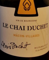 Le chai Duchet Mâcon-Villages 2016