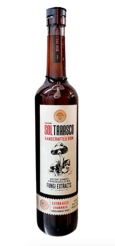Sol Tarasco Fungi – Extra Aged Anejo Mexican Artisanal Rum, 93proof, 750ml