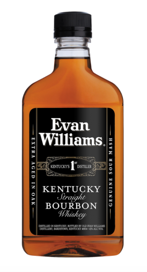 Evan Williams Black, Kentucky Bourbon Whiskey 375ml