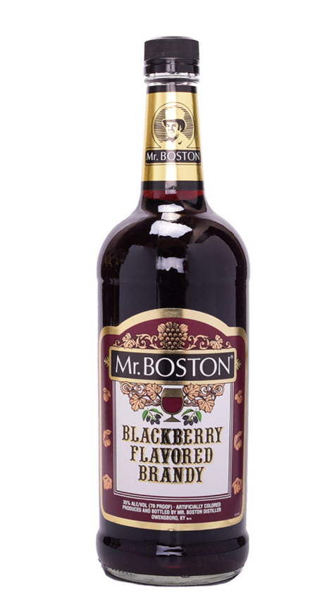 Mr. Boston, Blackberry Flavored Brandy 1L