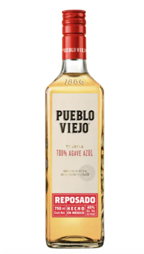 Pueblo Viejo Reposado Tequila (NV) 1L