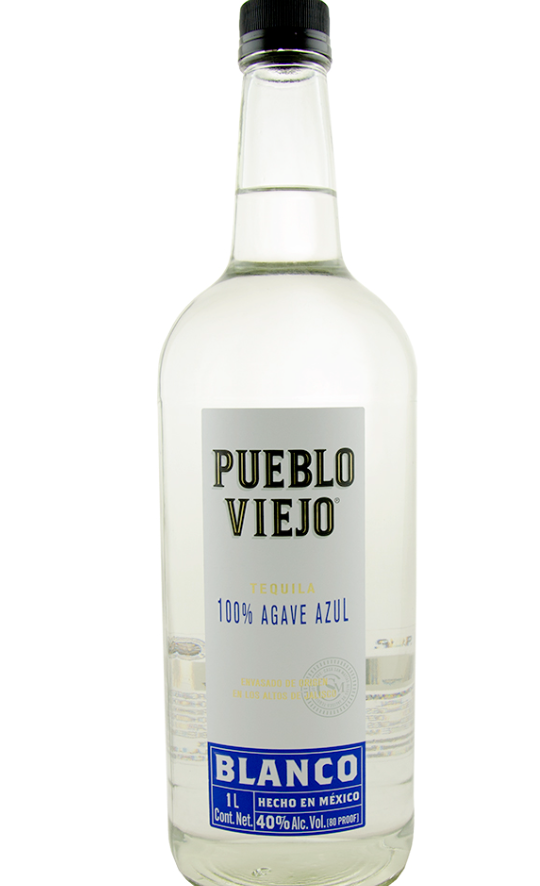 Pueblo Viejo, Blanco Tequila (NV) 1L