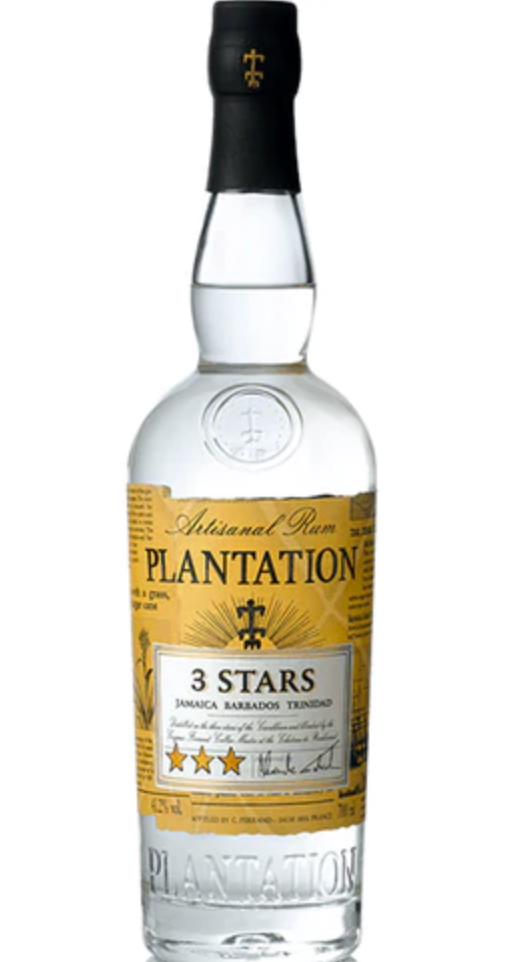 Plantation 3 Star White Rum Jamaica/Barbados/Trinidad 1L