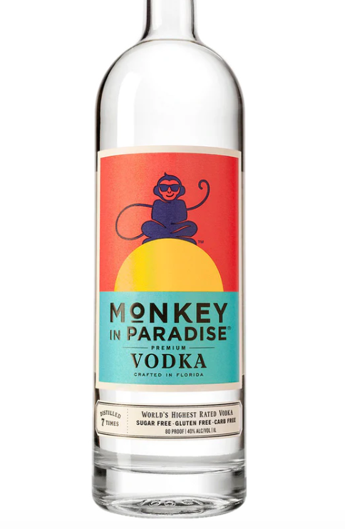 Monkey in Paradise Vodka 1L