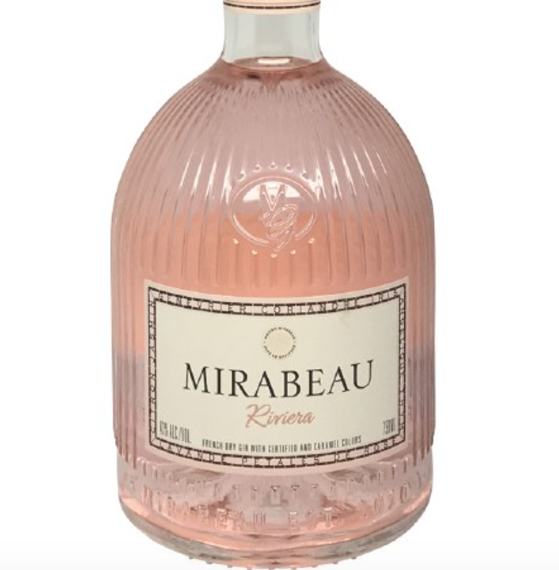 Mirabeau Riviera Rosé Gin 750ml