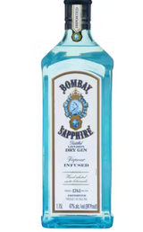 Bombay Sapphire London Dry Gin 94 1.75L