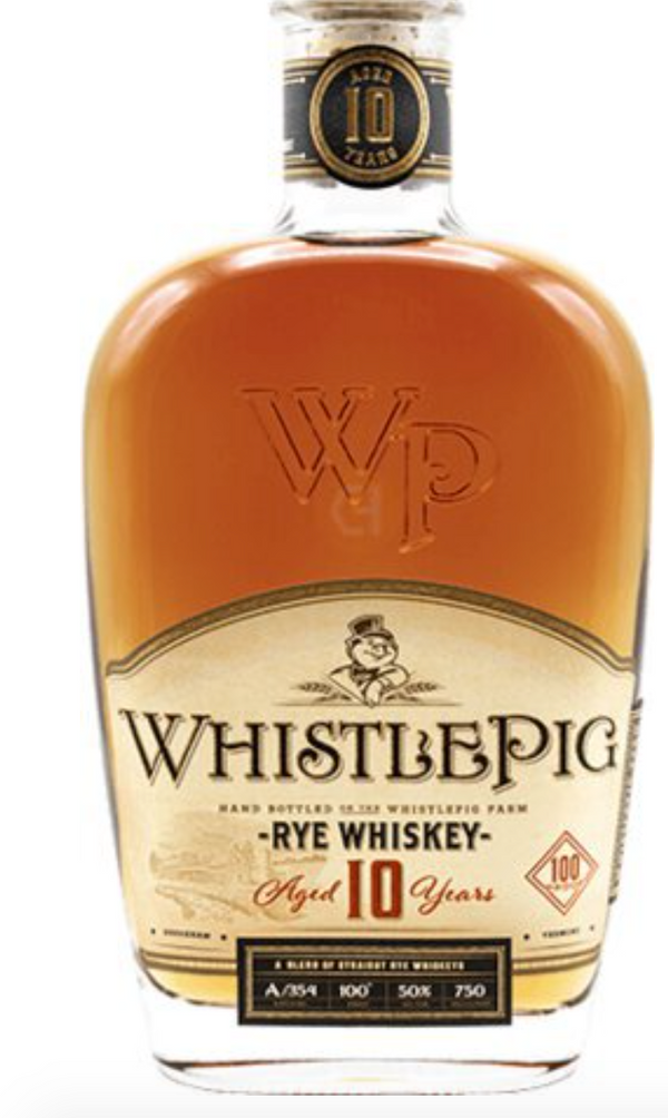 WhistlePig Small Batch Rye 10 Year 100 Proof 750ml