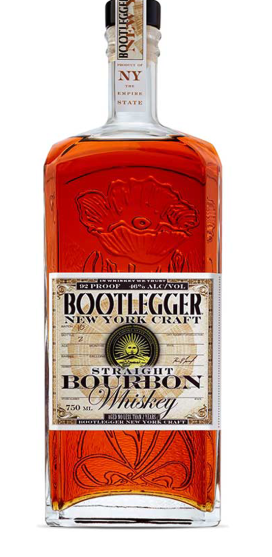 Bootlegger Straight Bourbon Whiskey 750ml