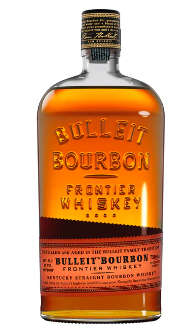 Bulleit Straight Bourbon Frontier Whiskey 6Year 1L