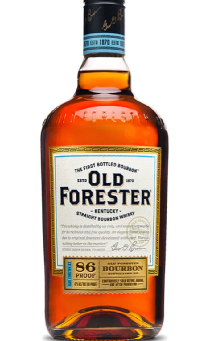 Old Forester Kentucky Straight Bourbon Whiskey 86 Proof 1L