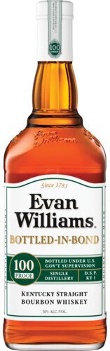 Evan Williams Bottled In Bond 100 proof Straight Bourbon 1L